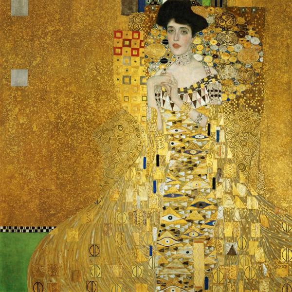 Adele Bloch-bauer I by Gustav Klimt