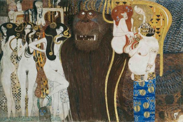 Beethoven Frieze by Gustav Klimt