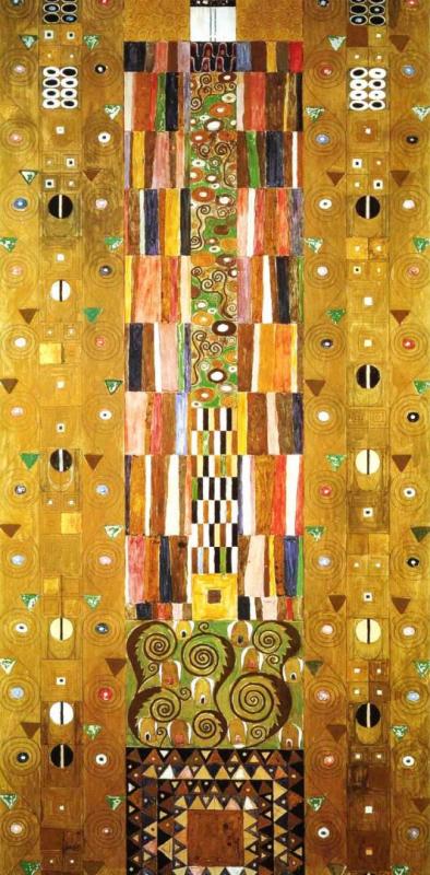 Design For The Stocletfries by Gustav Klimt