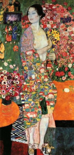 Die Tänzerin by Gustav Klimt