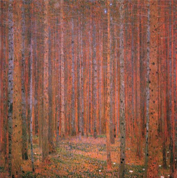 Fir Forest I by Gustav Klimt