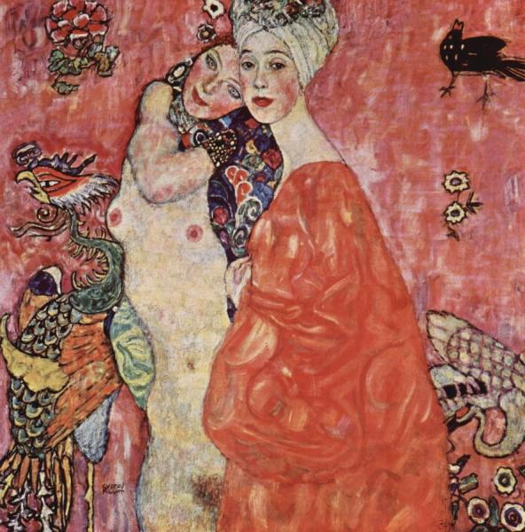 Girl-friends by Gustav Klimt