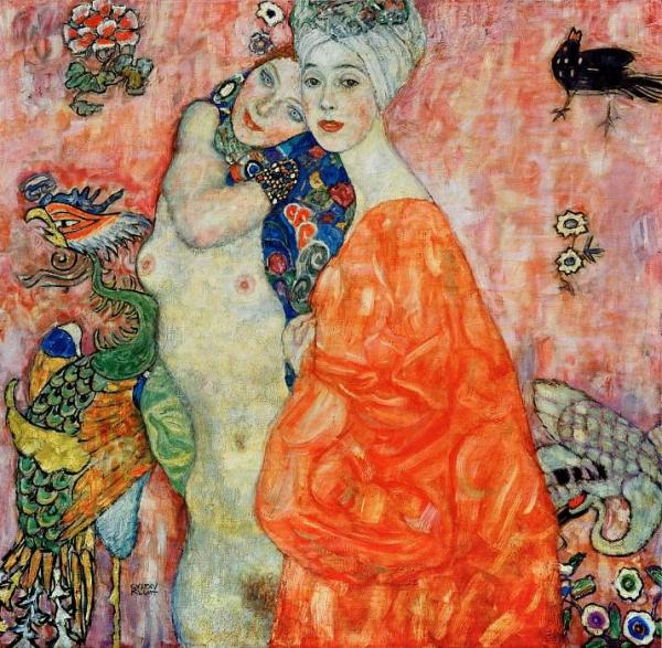 Girlfriends by Gustav Klimt