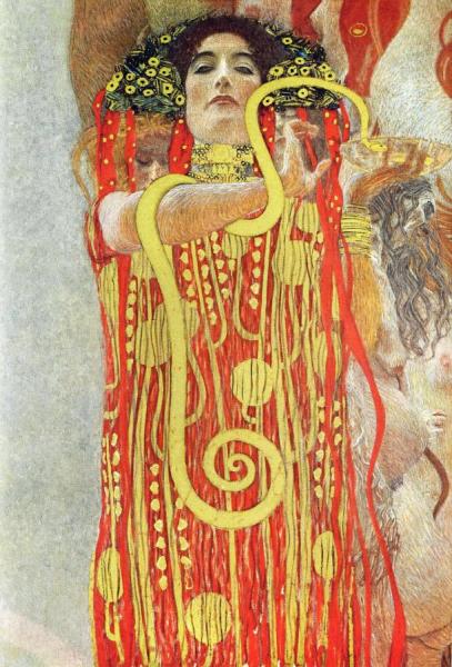 Gustav Klimt Hygieia