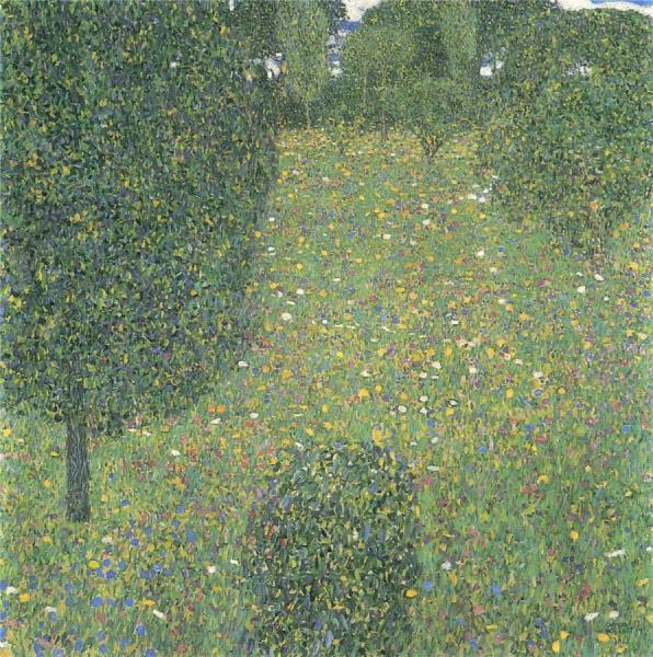Landscape Garden by Gustav Klimt