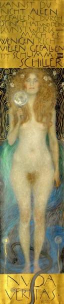 Nuda Veritas by Gustav Klimt