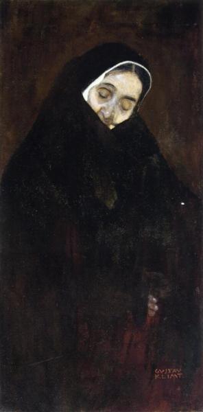 Old Woman by Gustav Klimt