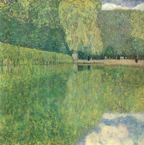 Park Of Schonbrunn by Gustav Klimt
