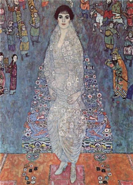 Portrait Of Baroness Elisabeth Bachofen-echt by Gustav Klimt