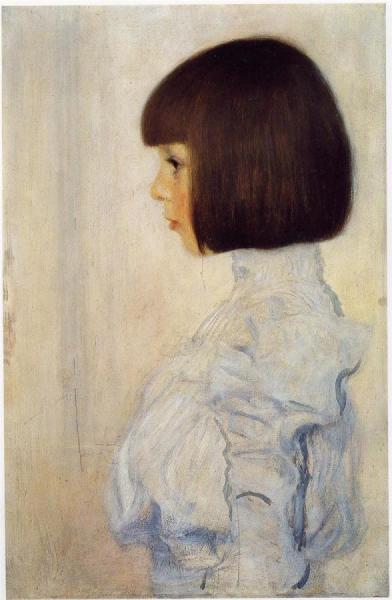 Portrait Of Helene Klimt by Gustav Klimt