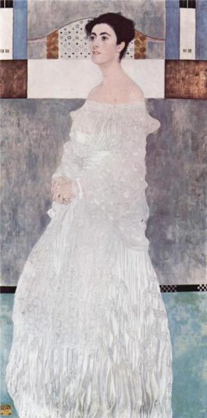 Portrait Of Margaret Stonborough-wittgenstein by Gustav Klimt