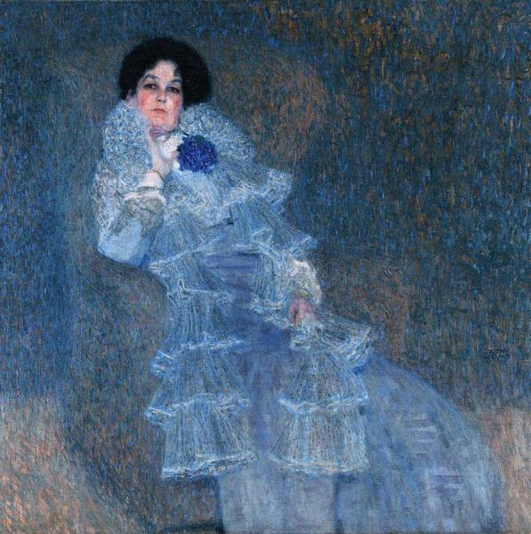 Gustav Klimt Portrait Of Marie Henneberg