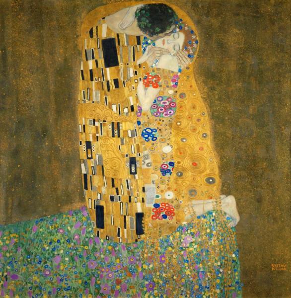 Gustav Klimt The Kiss