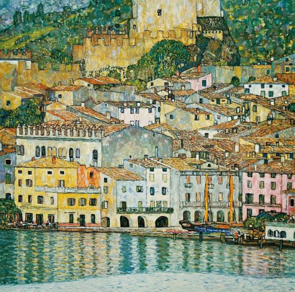 Malcesine On Lake Garda, 1913 by Gustav Klimt