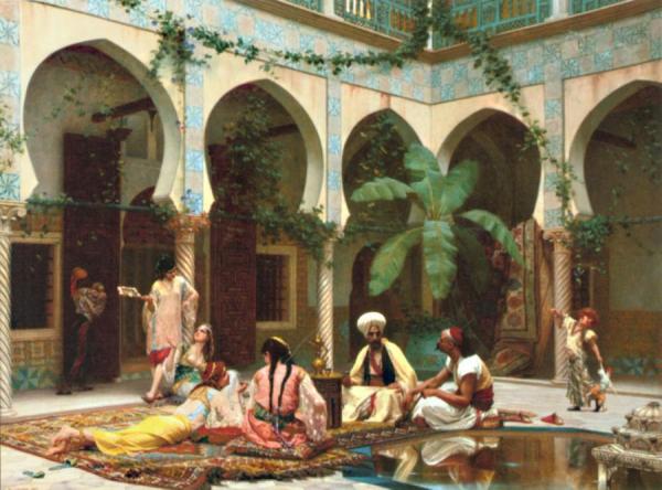In The Harem by Gustave Boulanger Oil Painting Reproductions