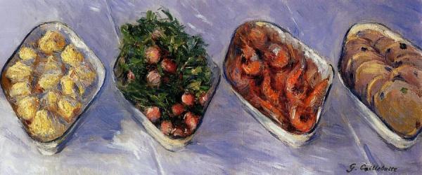 Hors D'oeuvre by Gustave Caillebotte
