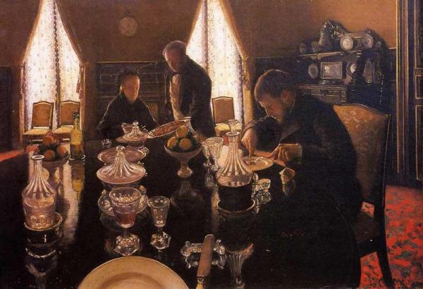 Luncheon by Gustave Caillebotte