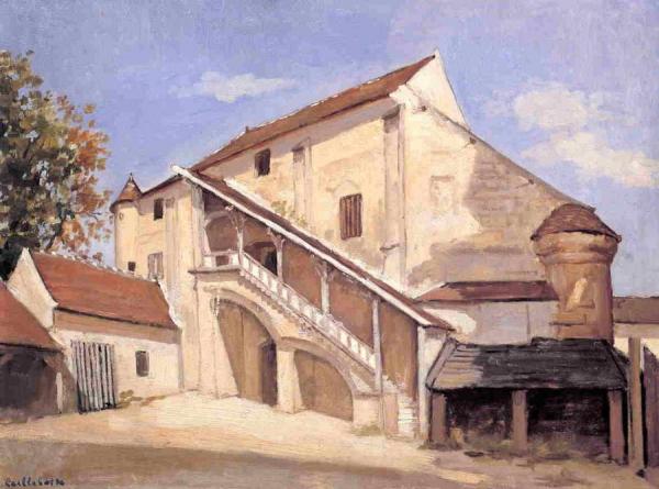 Meaux. Effect Of Sunlight On The Old Chapterhouse by Gustave Caillebotte