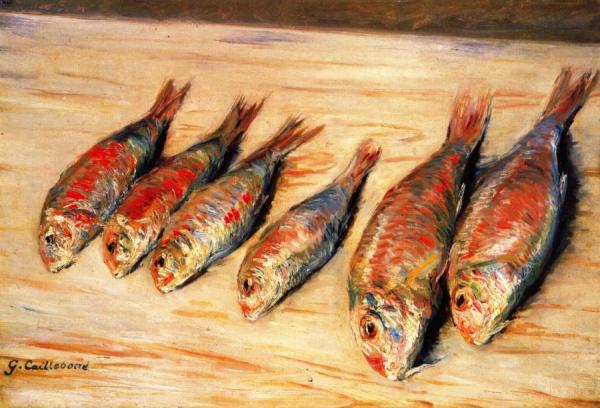 Mullet by Gustave Caillebotte