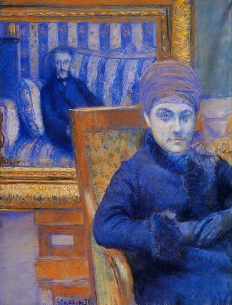 Portrait Of Madame X... by Gustave Caillebotte