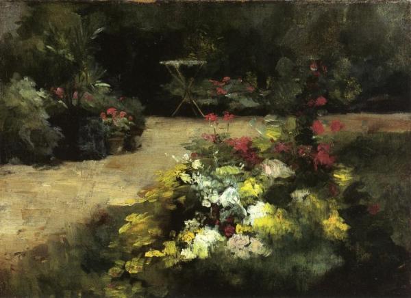 The Garden by Gustave Caillebotte
