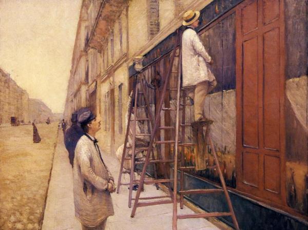 The House Painters by Gustave Caillebotte