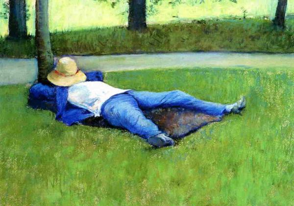 The Nap by Gustave Caillebotte