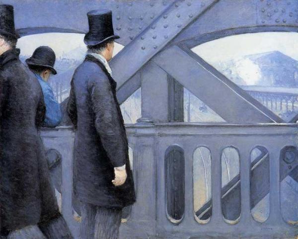 The Pont De Europe by Gustave Caillebotte