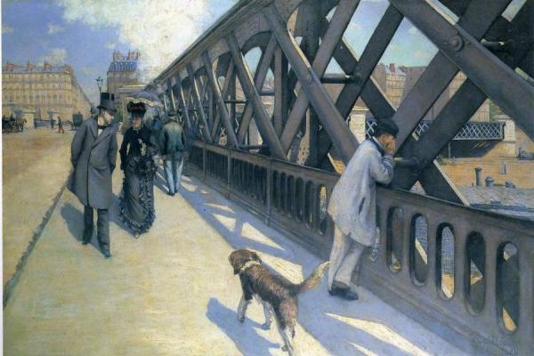 The Pont Du Europe by Gustave Caillebotte Oil Painting Reproductions