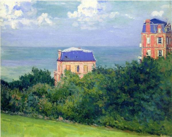 Villas At Villers-sur-mer by Gustave Caillebotte