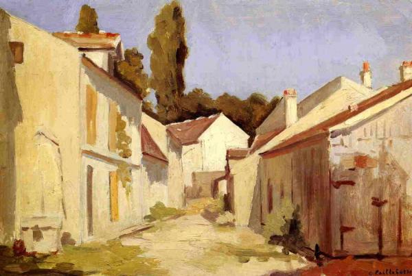 Gustave Caillebotte Yerres, Close Of The Abbesses