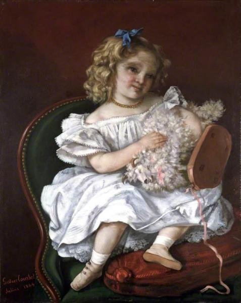 Beatrice Bouvet by Gustave Courbet Oil Painting Reproductions