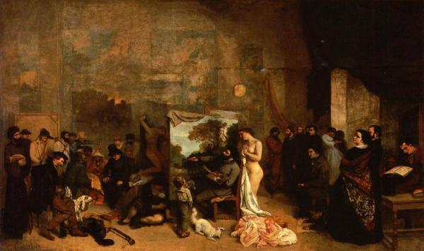 My Atelier by Gustave Courbet