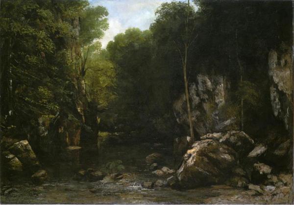 Solitude by Gustave Courbet