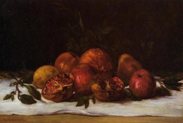 Still Life by Gustave Courbet