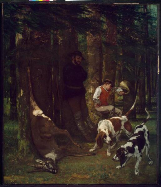 The Quarry by Gustave Courbet