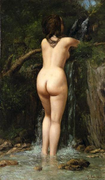 The Source by Gustave Courbet