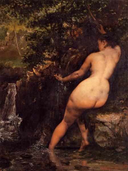 The Source by Gustave Courbet