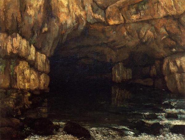 The Source Of The Loue by Gustave Courbet