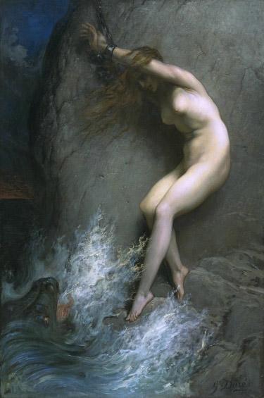 Andromeda,1869 by Gustave Doré