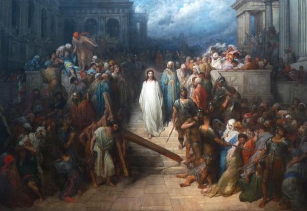 Le Christ Quittant Le Prétoire by Gustave Doré