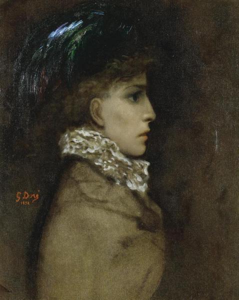 Sarah Bernhardt by Gustave Doré