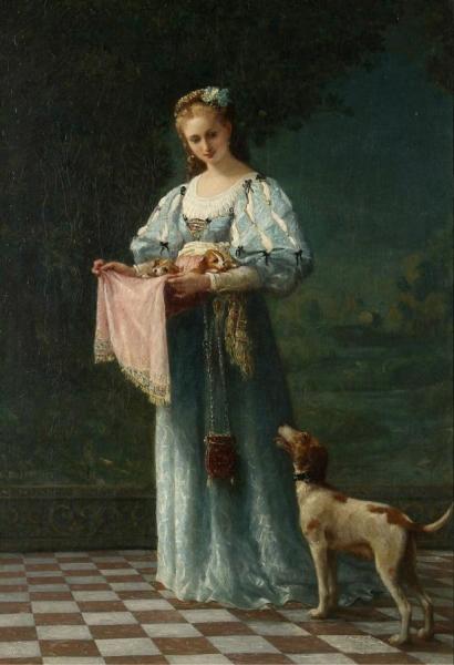 The New Litter by Gustave Doyen