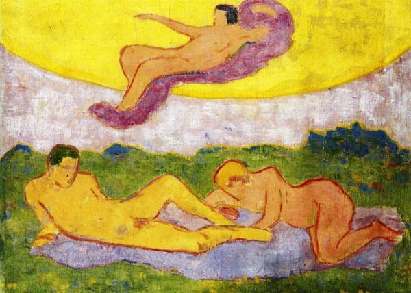 Landscape With Figures by Gustave Gildemeister