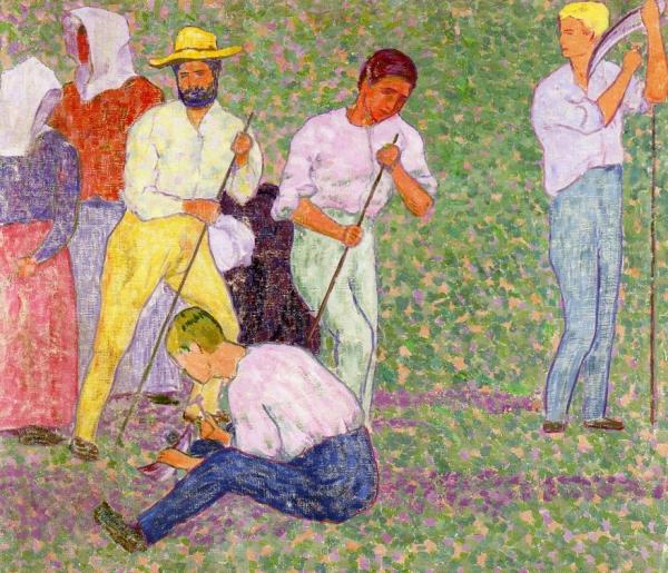 The Harvesters by Gustave Gildemeister