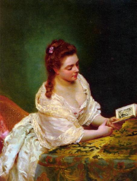Gustave Jean Jacquet The Reader