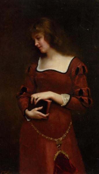 Wistful Thoughts by Gustave Jean Jacquet