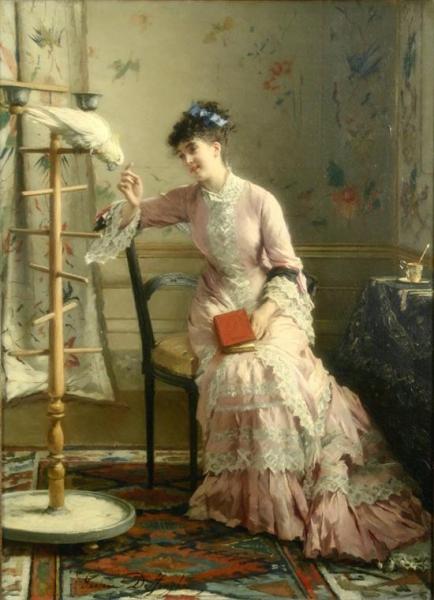 Friendship And Affection by Gustave-leonard De Jonghe