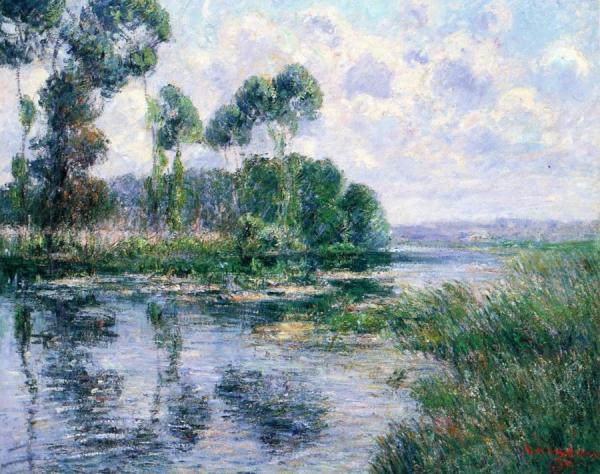Banks Of The Eure by Gustave Loiseau