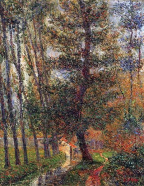Banks Of The Sausseron At Nesles by Gustave Loiseau